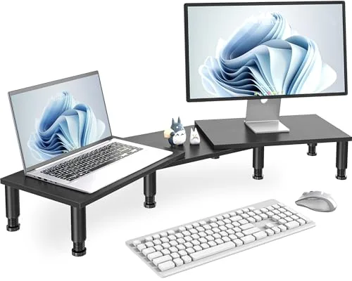 Dual Monitor Stand Riser